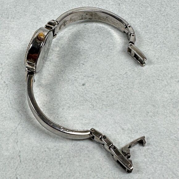 Anne Klein Watch Womens 22mm Filigree Dial Two Tone Quartz Elegant New Battery - Picture 12 of 16